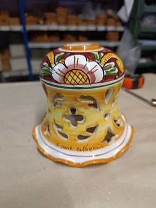 Applique in ceramica di Caltagirone 6 pz