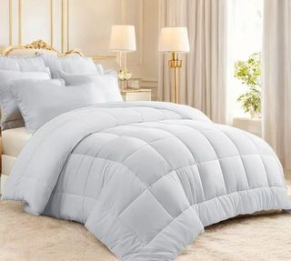 Edredón Cama Acolchado para camas 135/160 blanco
