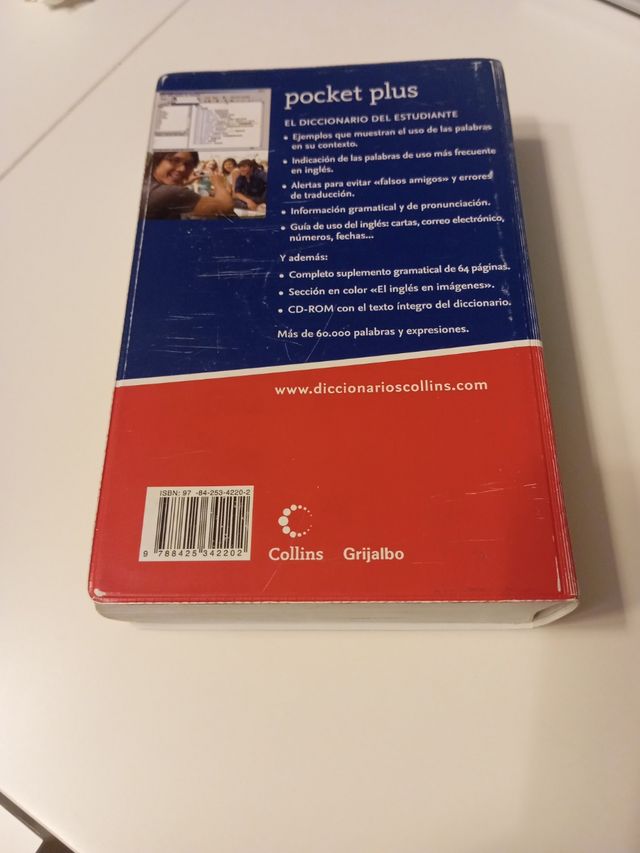 Collins Pocket Plus. Español-Inglés: Más de 60.000 palabras y expresiones