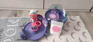 Iglú de cristal bebés llorones