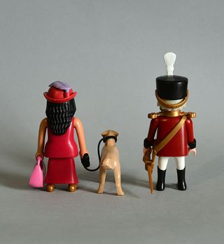 Playmobil Capitan Husares Y Esposa