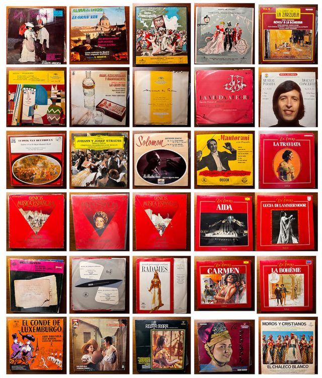 Discos LP de vinilo (3 unidades)