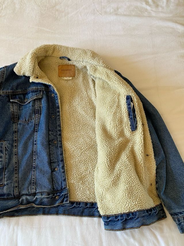 Chaqueta vaquera y borrego