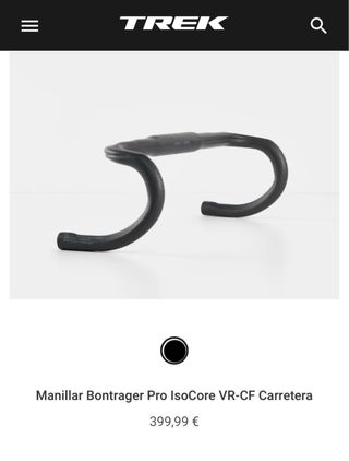 MANILLAR CARRETERA CARBONO