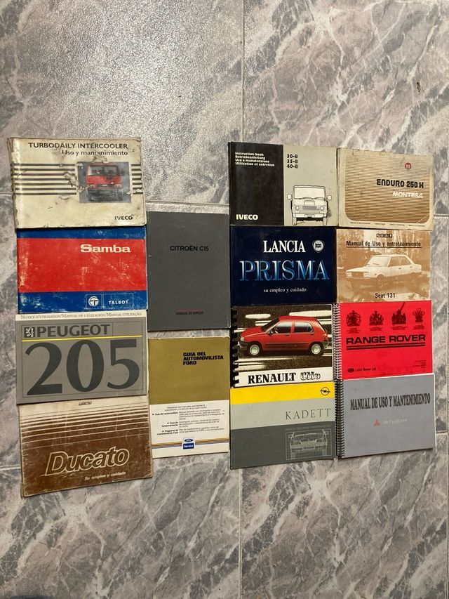 Manual instrucciones coche