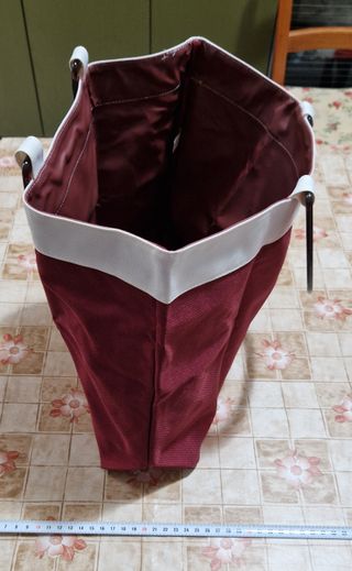 Borsa pieghevole e portafoglio abbinato in nylon