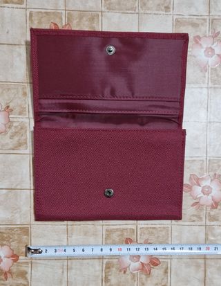 Borsa pieghevole e portafoglio abbinato in nylon