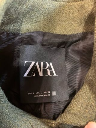 Abrigo militar Zara verde