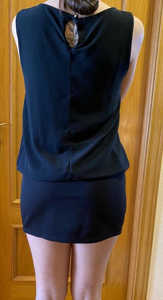 Vestido fiesta negro
