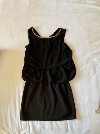 Vestido fiesta negro