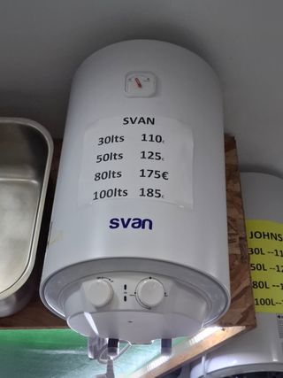 NUEVOS TERMOS ELÉCTRICOS DE 30,50,80,100