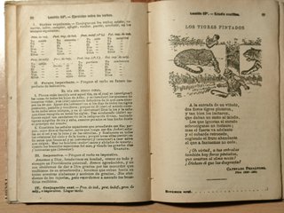 Libro Lengua Española antiguo