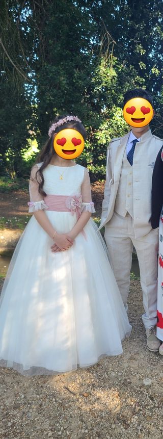 Vestido comunión niña