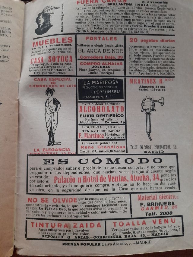 Revistas ilustradas por Manuel Tovar Siles