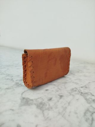 Cartera cuero auténtico