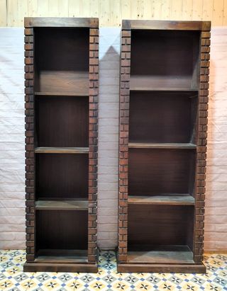 COPPIA DI LIBRERIE E LIBRERIA