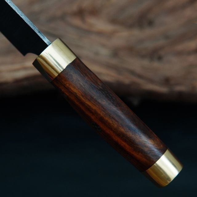 Coltello cuoco in acciaio damasco