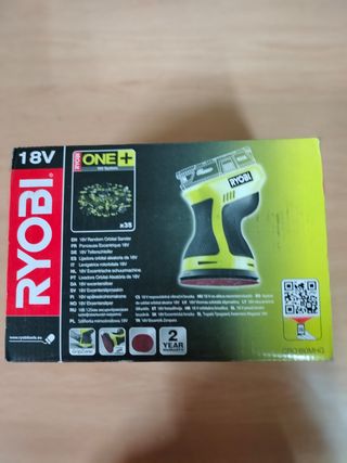 Lijadora orbital aleatorio 18v caja sin abrir