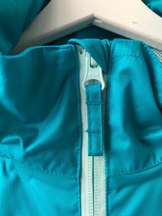 Impermeable azul Quechua Talla 12