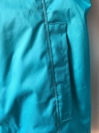 Impermeable azul Quechua Talla 12