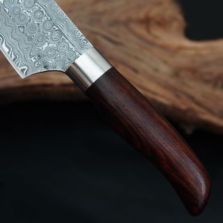 Coltello Cucina/cuoco in acciaio damasco forgiato 