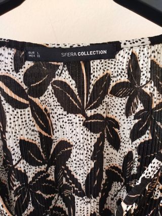 Blusa satinada