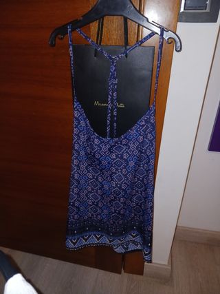 camiseta tirantes estampada