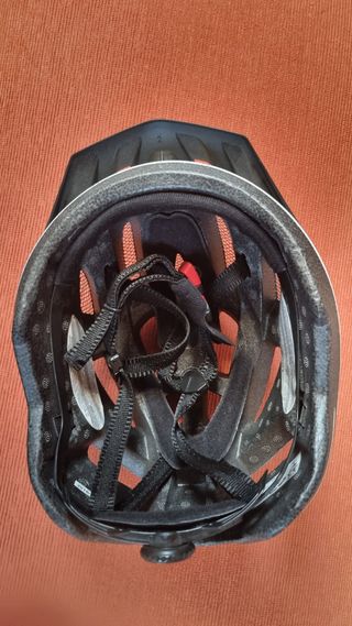 Casco bicicleta luz