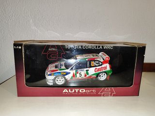 1/18 AUTOART TOYOTA COROLLA WRC C.SAINZ de segunda mano por 169