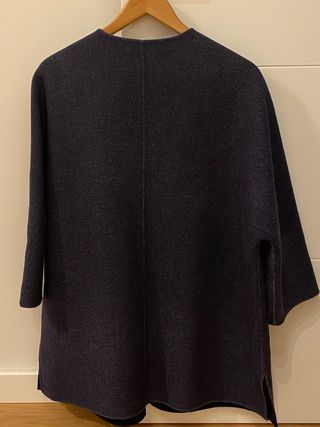Abrigo paño Azul