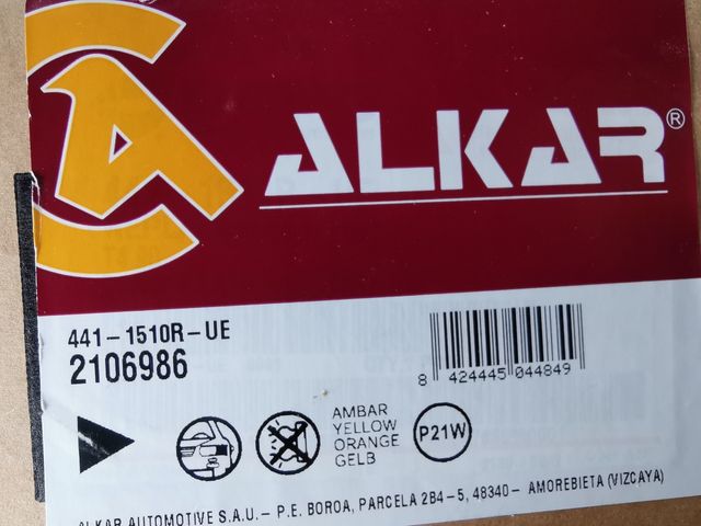 Indicatori di direzione Volkswagen transporter