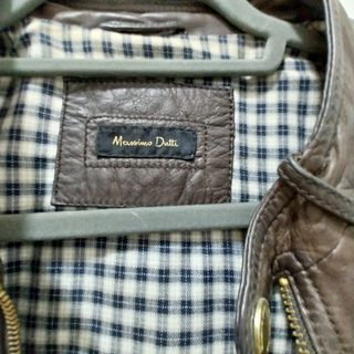 Cazadora de piel Massimo Dutti 