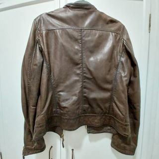 Cazadora de piel Massimo Dutti 