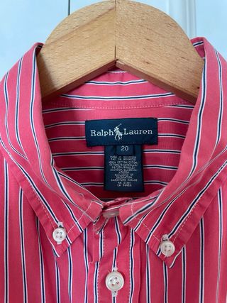 Camisa Polo Ralph Lauren talla 20