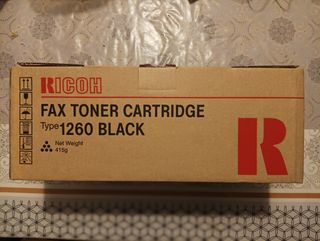 Ricoh Tóner Fax tipo 1260 negro