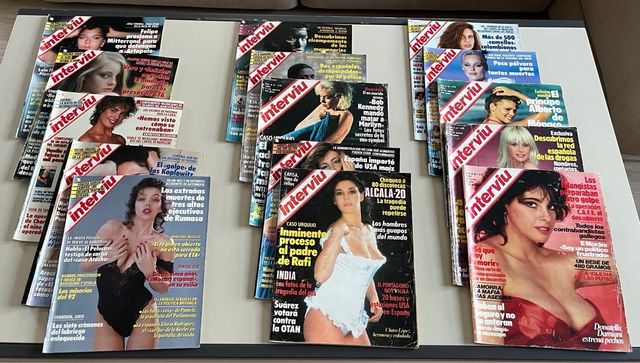 Lote I de Revistas Interviu