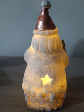 Babbo natale luminoso