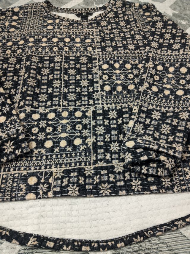 Felpa curvy H&M tg M