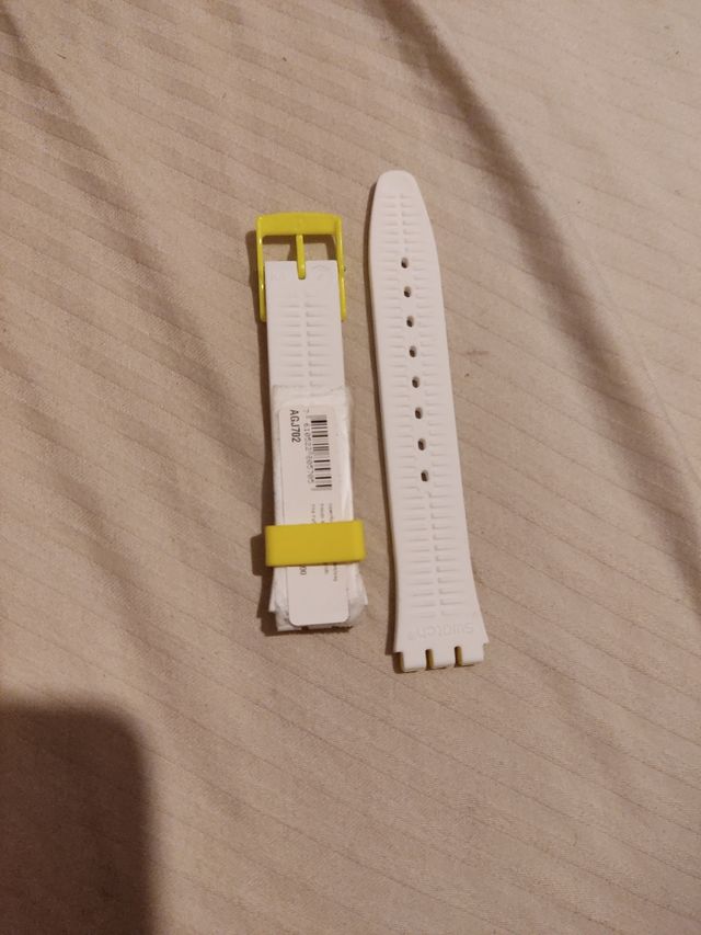 Correa para reloj marca Swatch 17 mm.