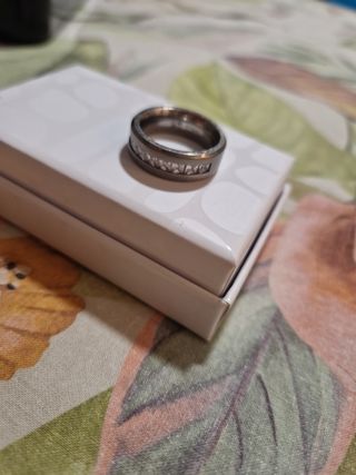Anillo titanio hombre