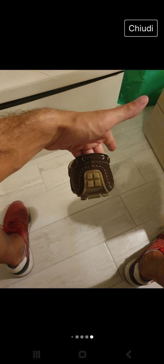 Mocassino uomo vera pelle