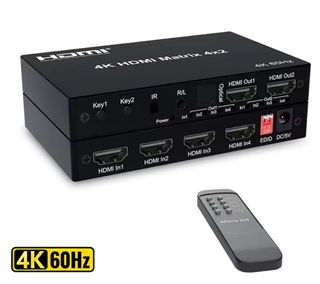 Matriz HDMI 4x2 4K