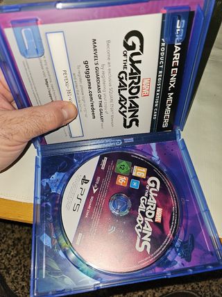 Guardianes de la galaxia ps5