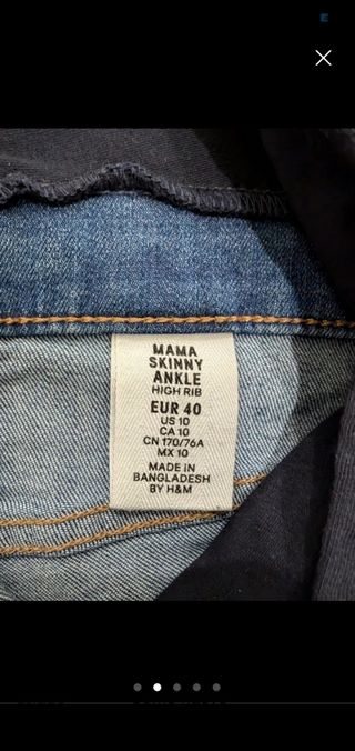 Vaquero premamá 