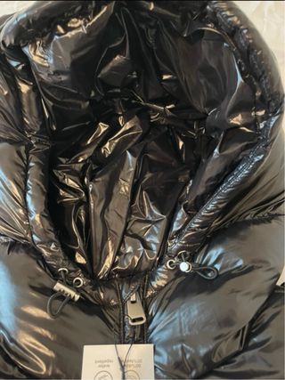 Puffer jacket Plumifero Zara Negro ( L)