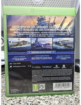 Juego Xbox One World of Warships Legends