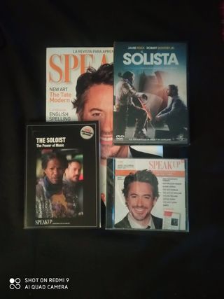 Speak Up, libro explicativo, CD y  película DVD