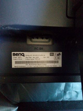 Monitor BenQ FP937s 19"- Con Cavo Di Alimentazione