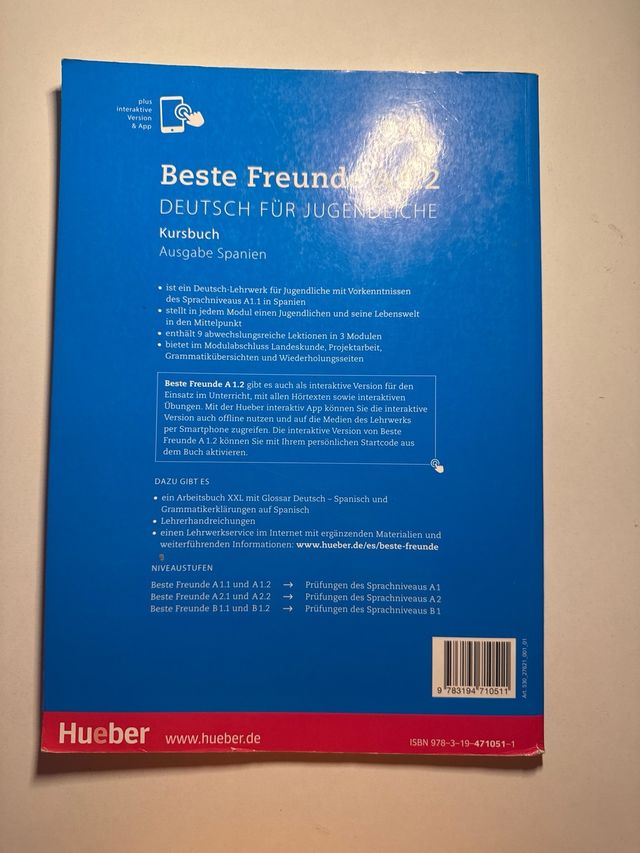 BESTE FREUNDE A1.2 KB & Code Ausg. Span.