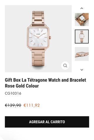 Reloj Cluse Tétragone